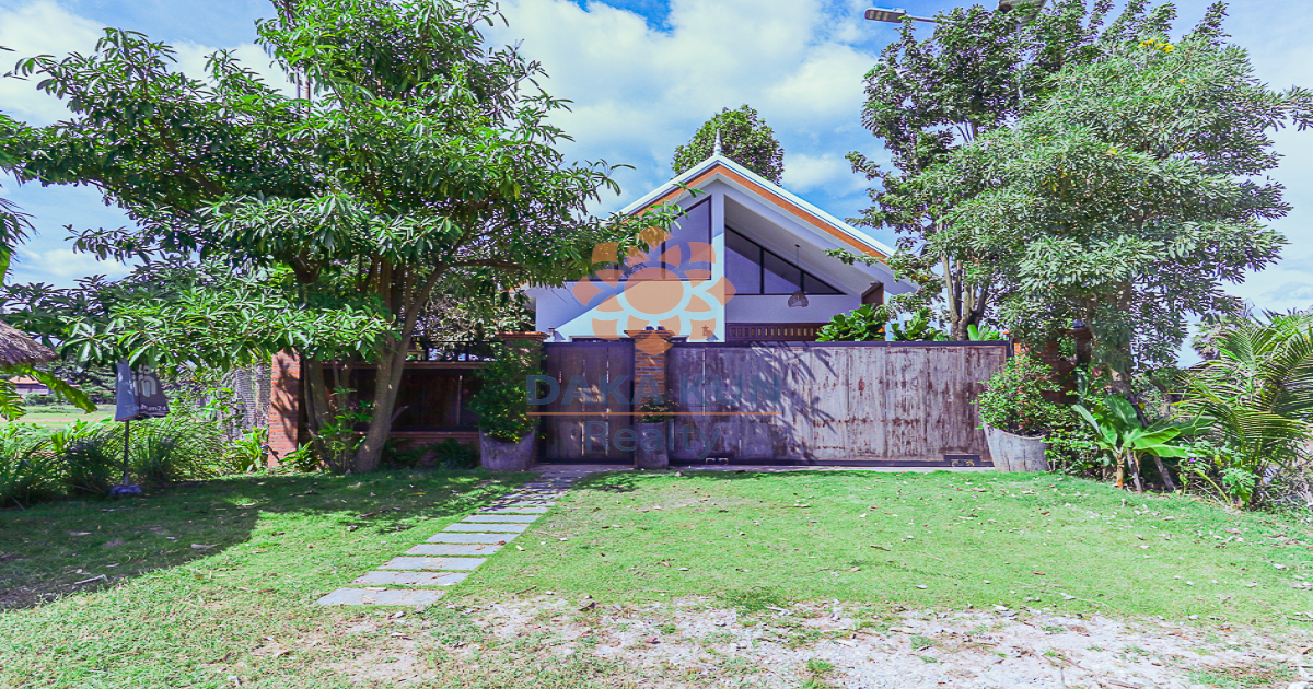 3 Bedrooms House for Rent in Siem Reap City, Chreav