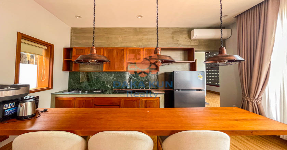 2 Bedrooms House with Swimming Pool for Rent in Siem Reap City, Svay Dangkum