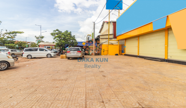 Commercial Space for Rent on National Road 6-Krong Siem Reap
