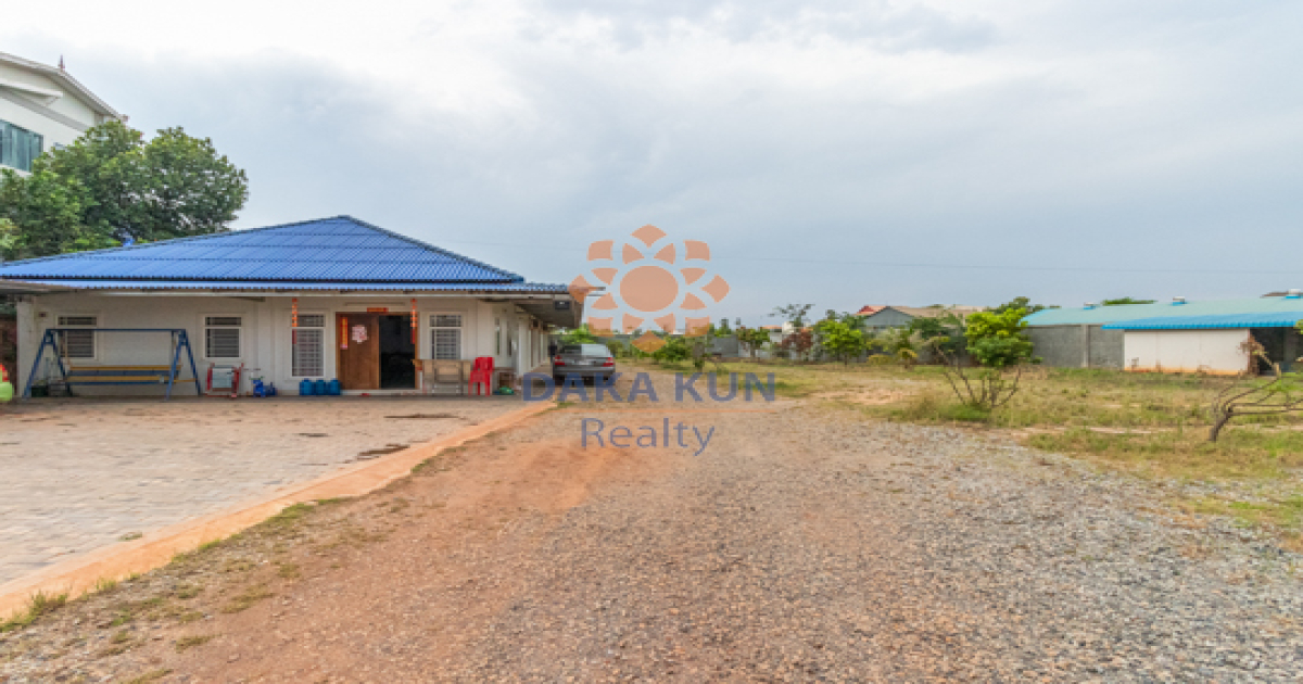 Urgent Land for Sale Siem Reap City-Bakheng Road