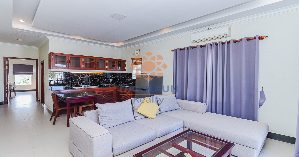 1 Bedroom Apartment for Rent on Angkor Night Market St., in Siem Reap City Center