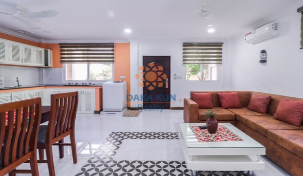1 Bedroom Apartment for Rent with Swimming Pool in Sala Kamreuk, Siem Reap city