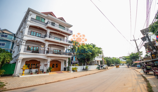 18 rooms Boutique for Rent in Krong Siem Reap-Sok San Road