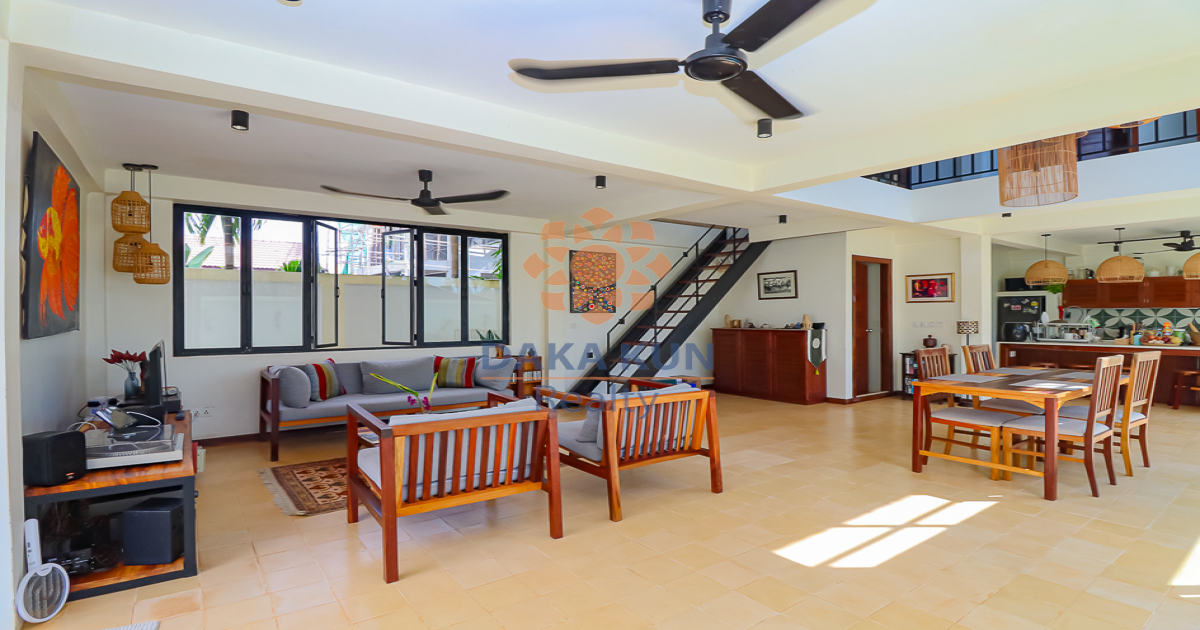 2 Bedrooms Villa for Rent with Swimming Pool in Siem Reap city
