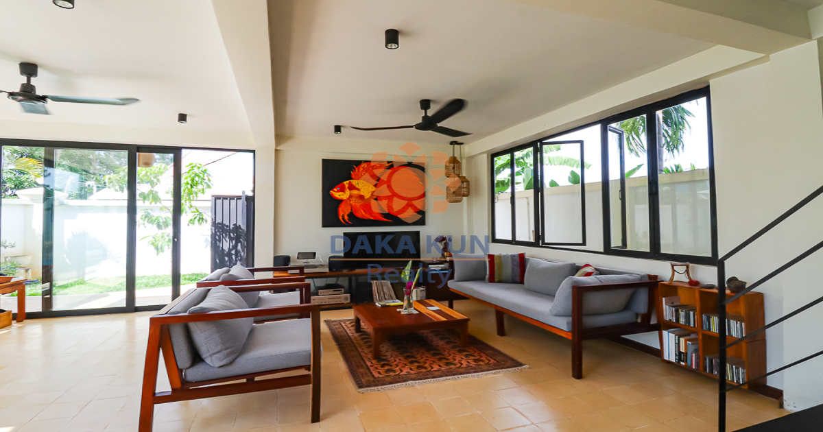 2 Bedrooms Villa for Rent with Swimming Pool in Siem Reap city