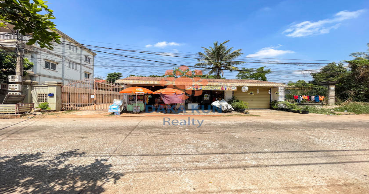 Land for Rent in Siem Reap City, near ACE, Sala Kamruek