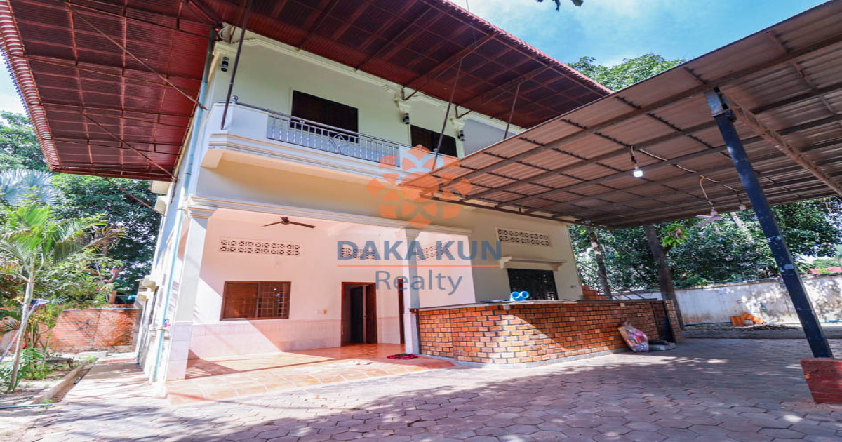5 Bedrooms House for Rent in Sala Kamreuk, in Siem Reap City