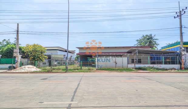 Commercial Space for Rent on Main Road 22 meters, Siem Reap city