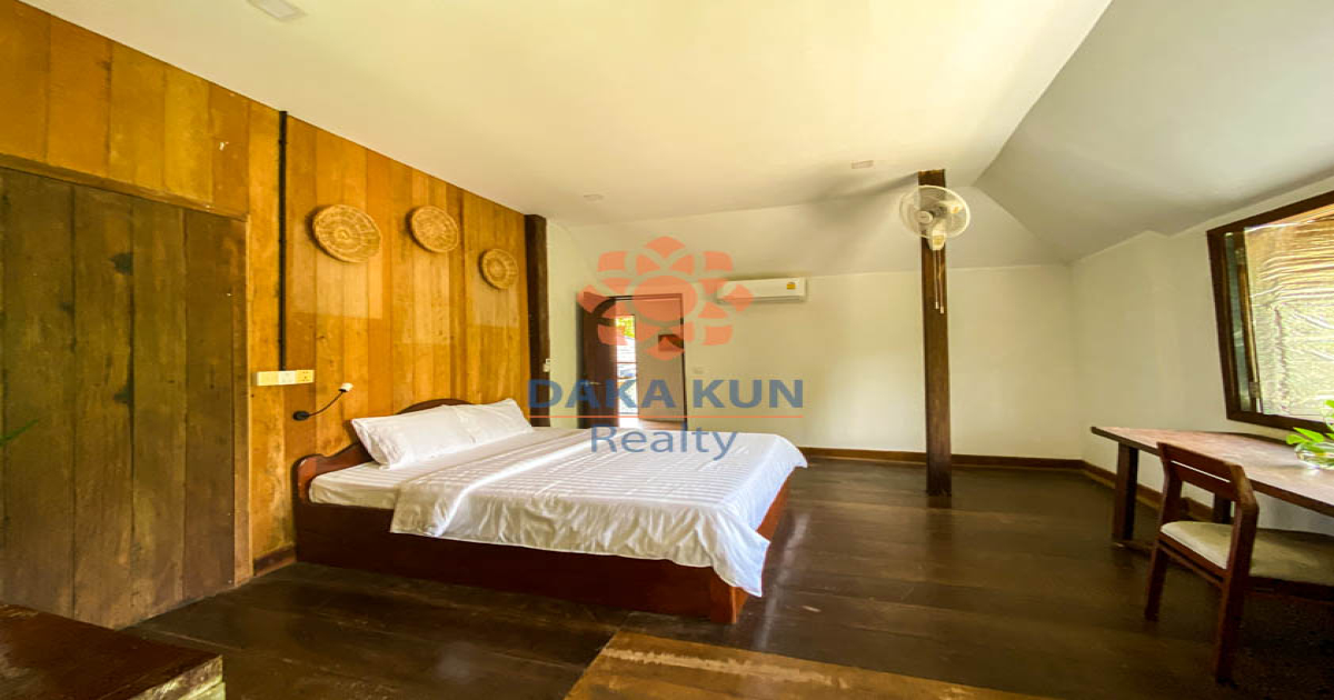 4 Bedrooms House For Rent In Siem Reap City-Sla Kram