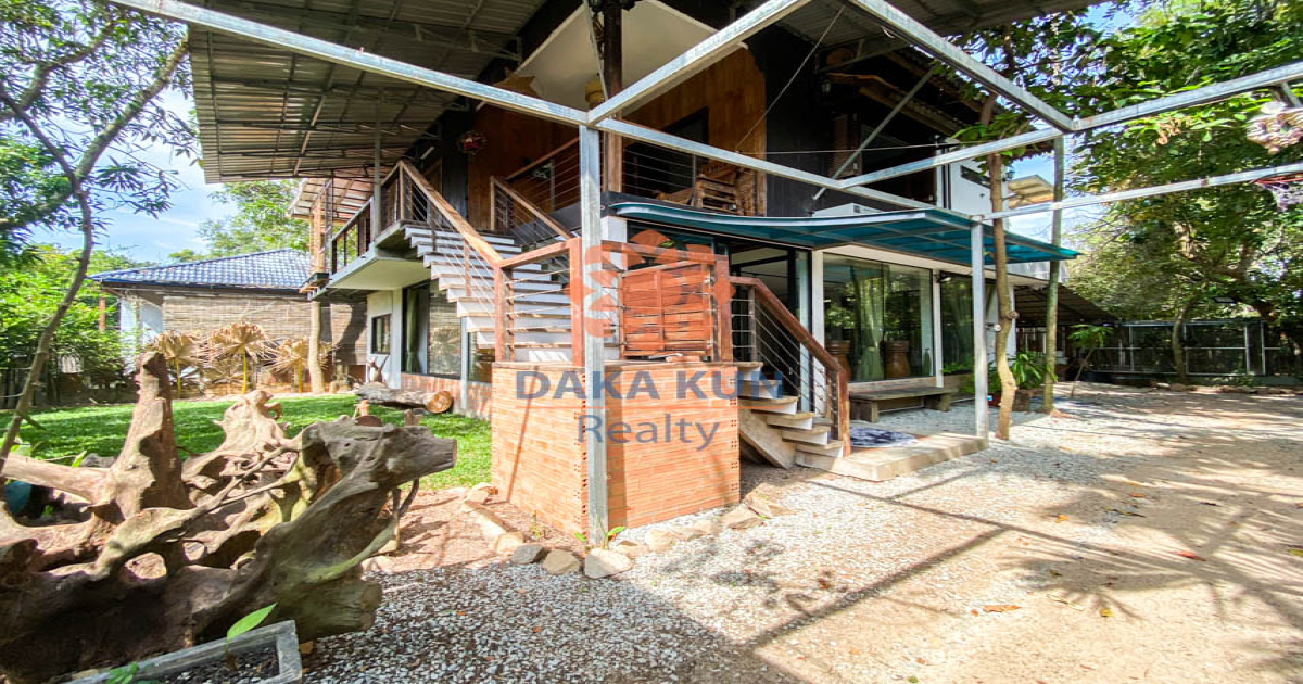 4 Bedrooms House For Rent In Siem Reap City-Sla Kram