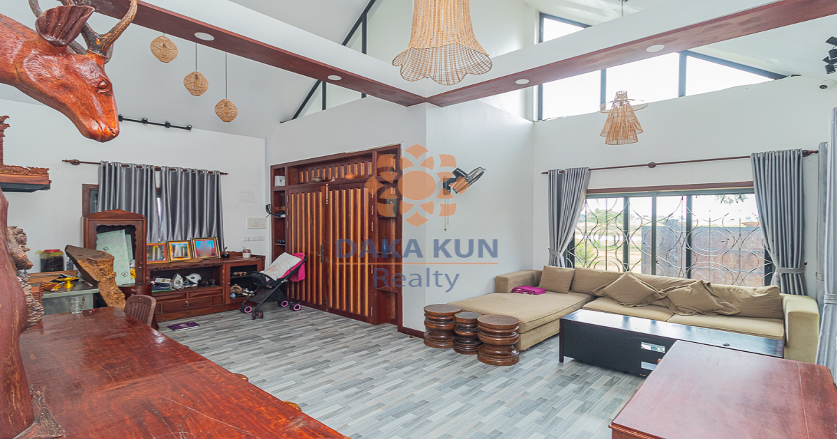3 Bedrooms House for Rent in Siem Reap City, Chreav