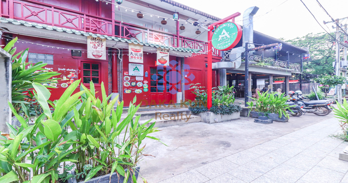 Restaurant for Rent in Wat Bo Village, Siem Reap City