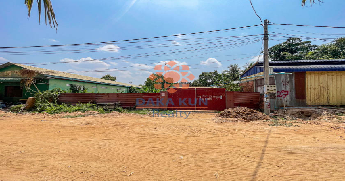 Land for Sale in Siem Reap City, near Phsar Leu Market