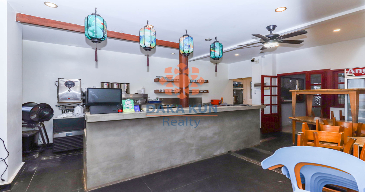 Restaurant for Rent in Wat Bo Village, Siem Reap City