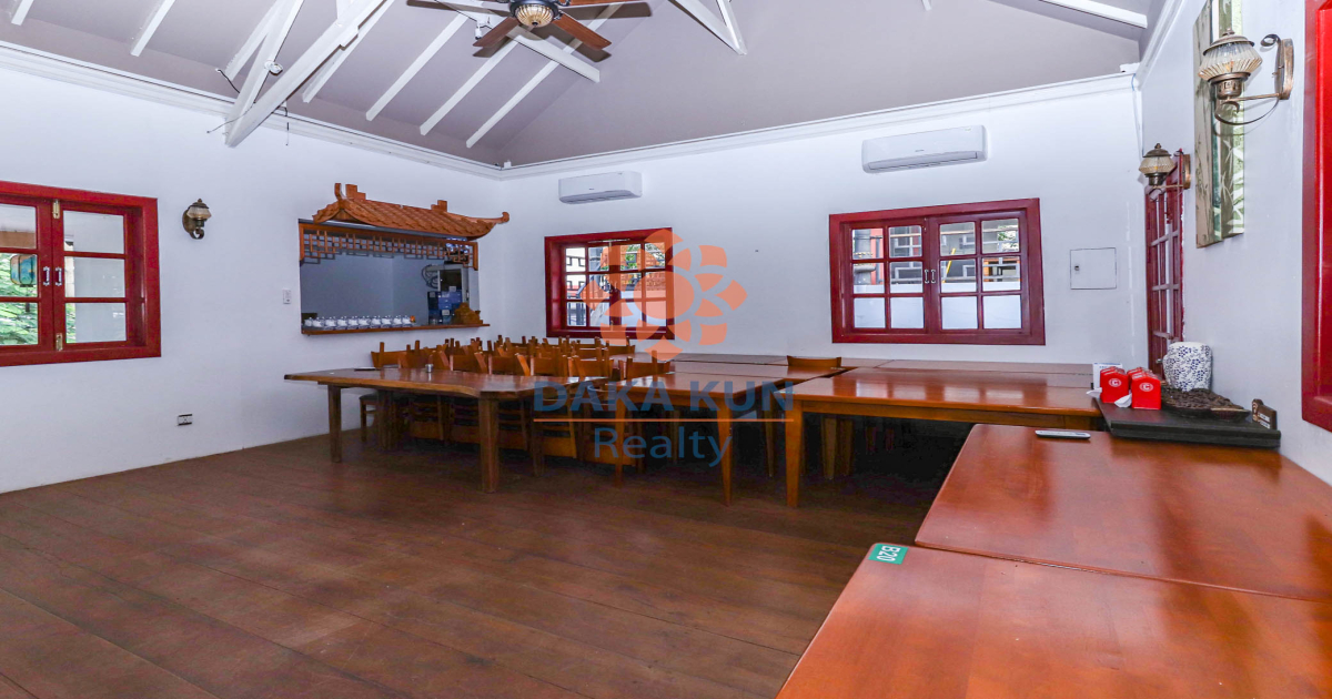 Restaurant for Rent in Wat Bo Village, Siem Reap City