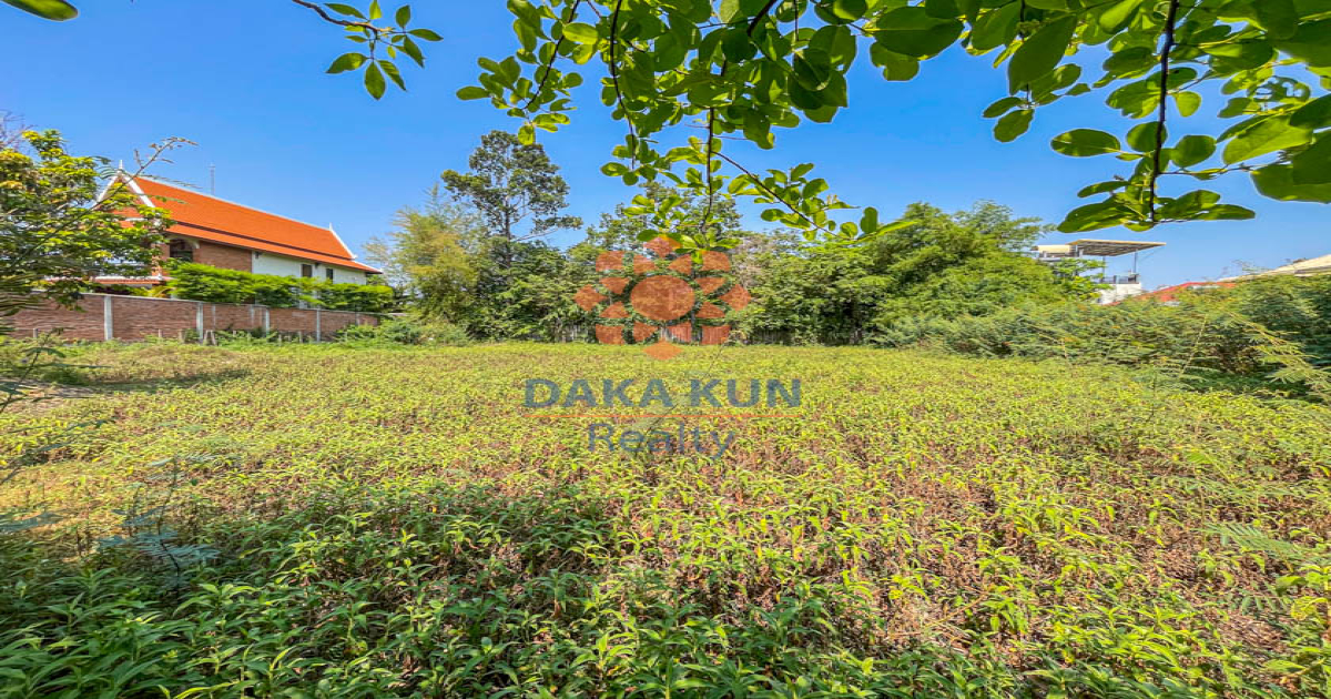 Urgent Land for Sale in Siem Reap City-Sala Kmareuk