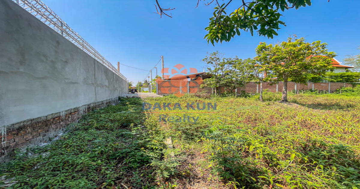 Urgent Land for Sale in Siem Reap City-Sala Kmareuk