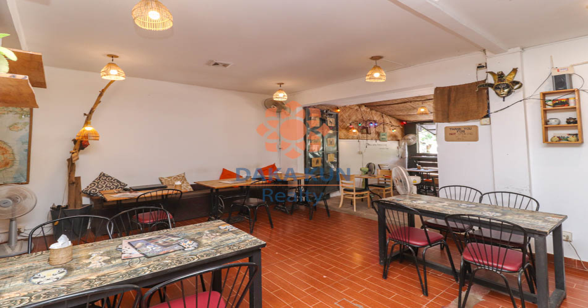 Business for Sale in Siem Reap City Center, near Pub Street