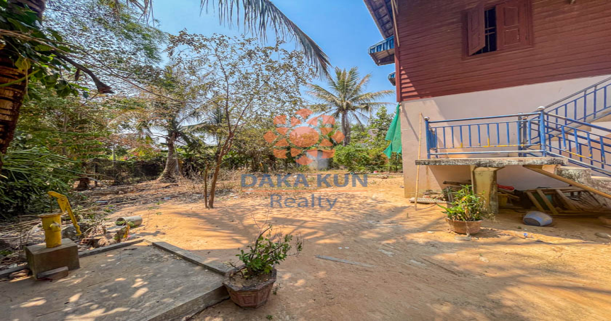 Land and House for Sale in Siem Reap City