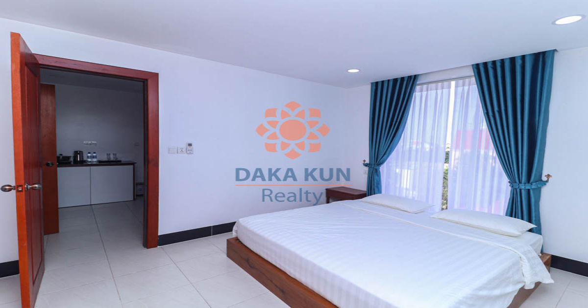 1 Bedroom Apartment for Rent on Taphul Road, Siem Reap City