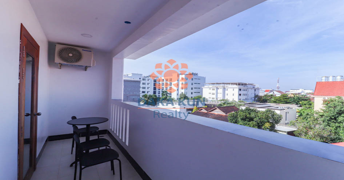 1 Bedroom Apartment for Rent on Taphul Road, Siem Reap City