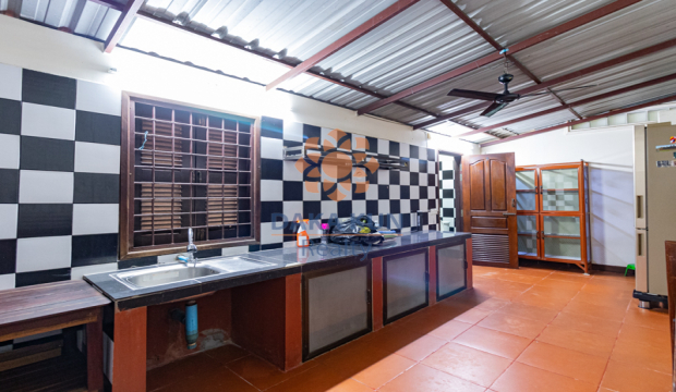 3 Bedrooms Wooden House For Rent in Siem Reap City-Sla Kram