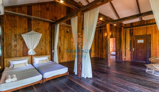 3 Bedrooms Wooden House for Rent in Siem Reap