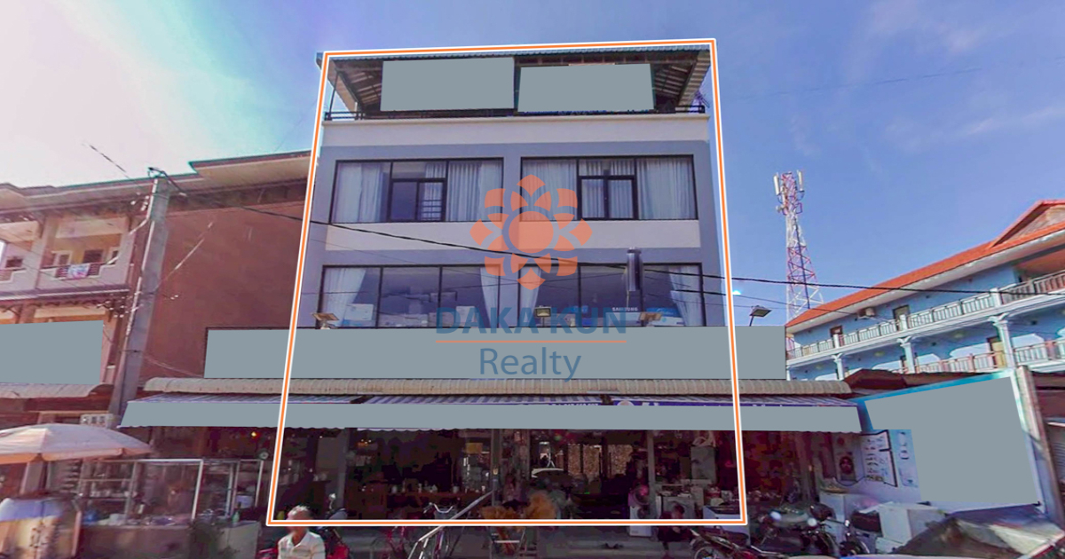 Commercial House for Sale in Siem Reap City, close to Funky Ln