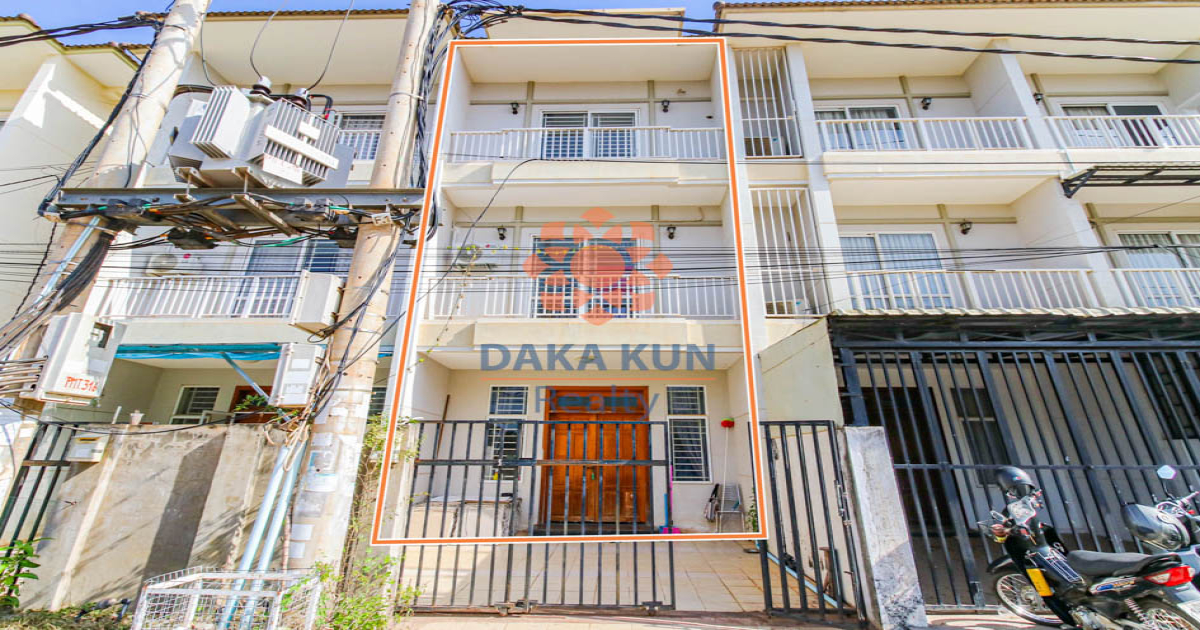 3 Bedrooms House for Rent in Siem Reap City, Svay Dangkum