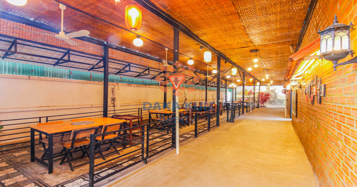 Restaurant for Rent In Siem Reap City, Svay Dangkum