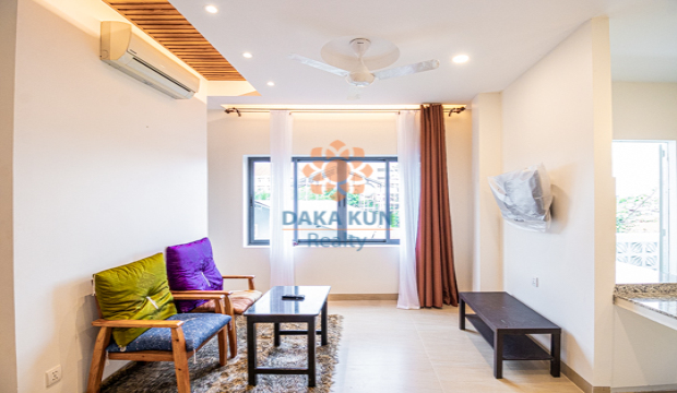 1 Bedroom Apartment for Rent in Siem Reap city-Sala kamreuk