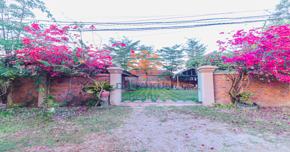 Land and House for Sale in Siem Reap City