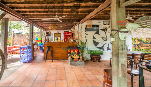 Restaurant for rent in Sala kamreuk-Siem Reap City