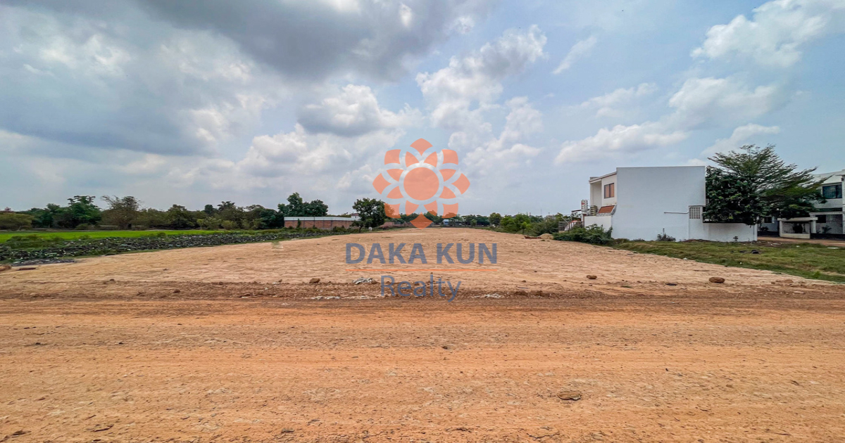 Land for Sale in Siem Reap City, Sangkat Siem Reap