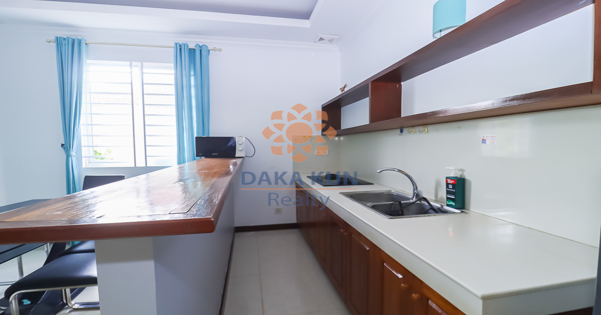 2 Bedrooms Apartment for Rent in Siem Reap City, Svay Dangkum
