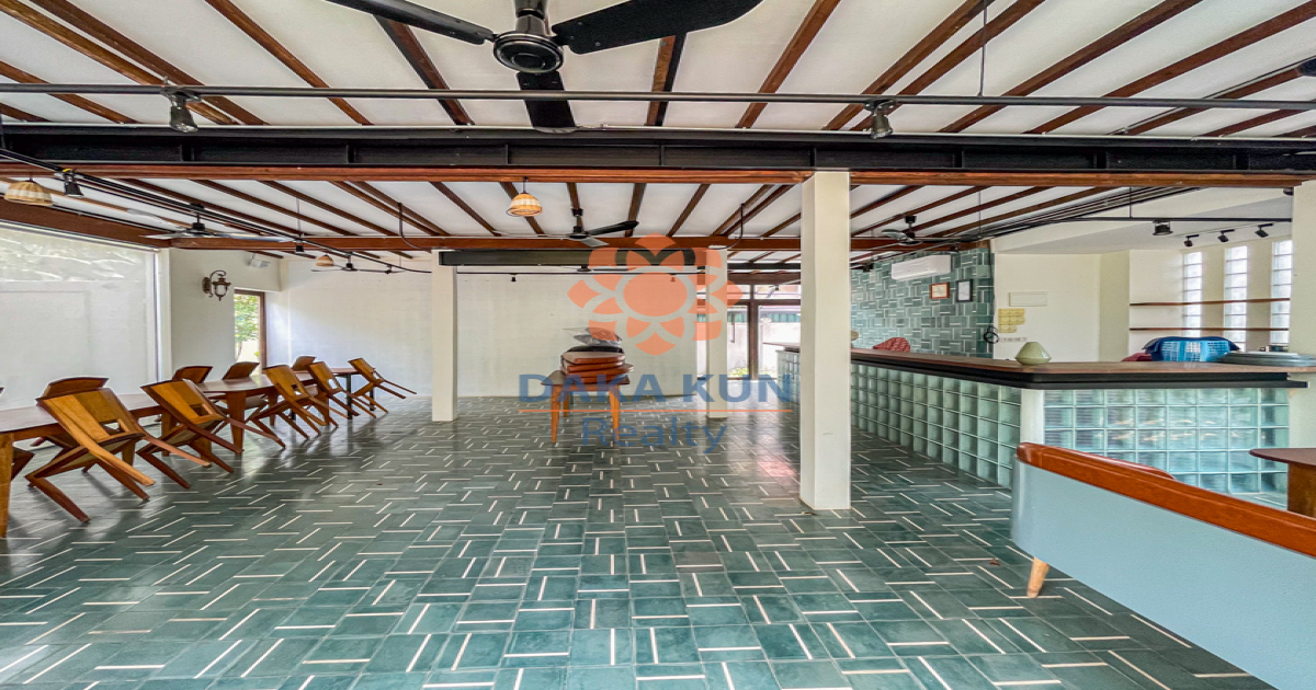 Restaurant for Rent on Chocolate Rd, in Siem Reap City
