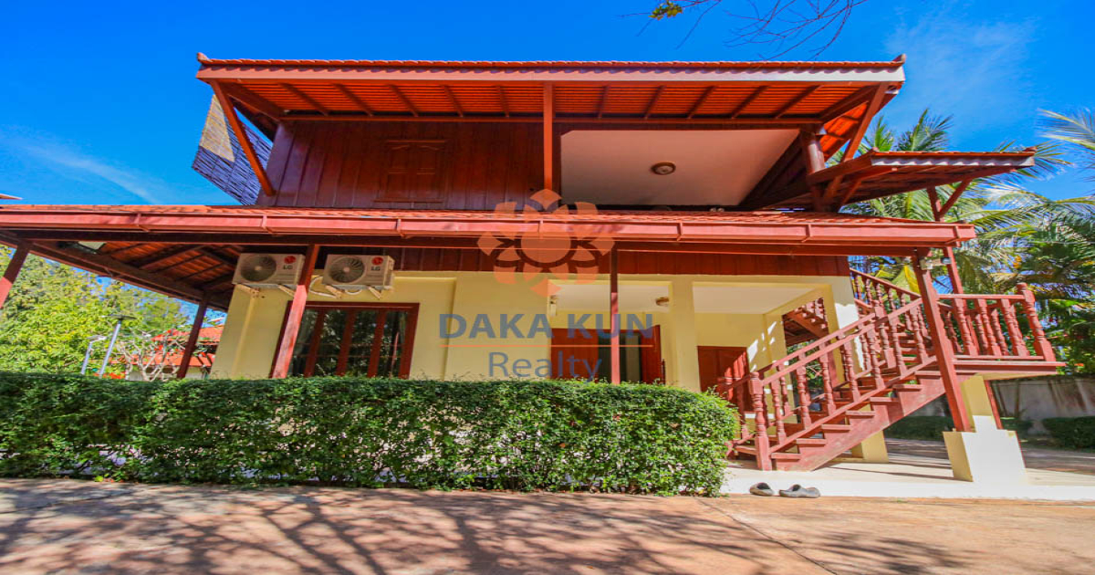 2 Bedrooms House with Swimming Pool for Rent in Siem Reap City