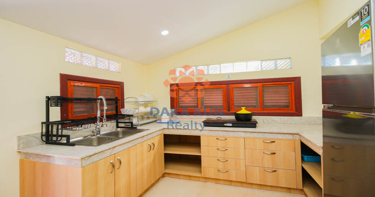 2 Bedrooms House with Swimming Pool for Rent in Siem Reap City