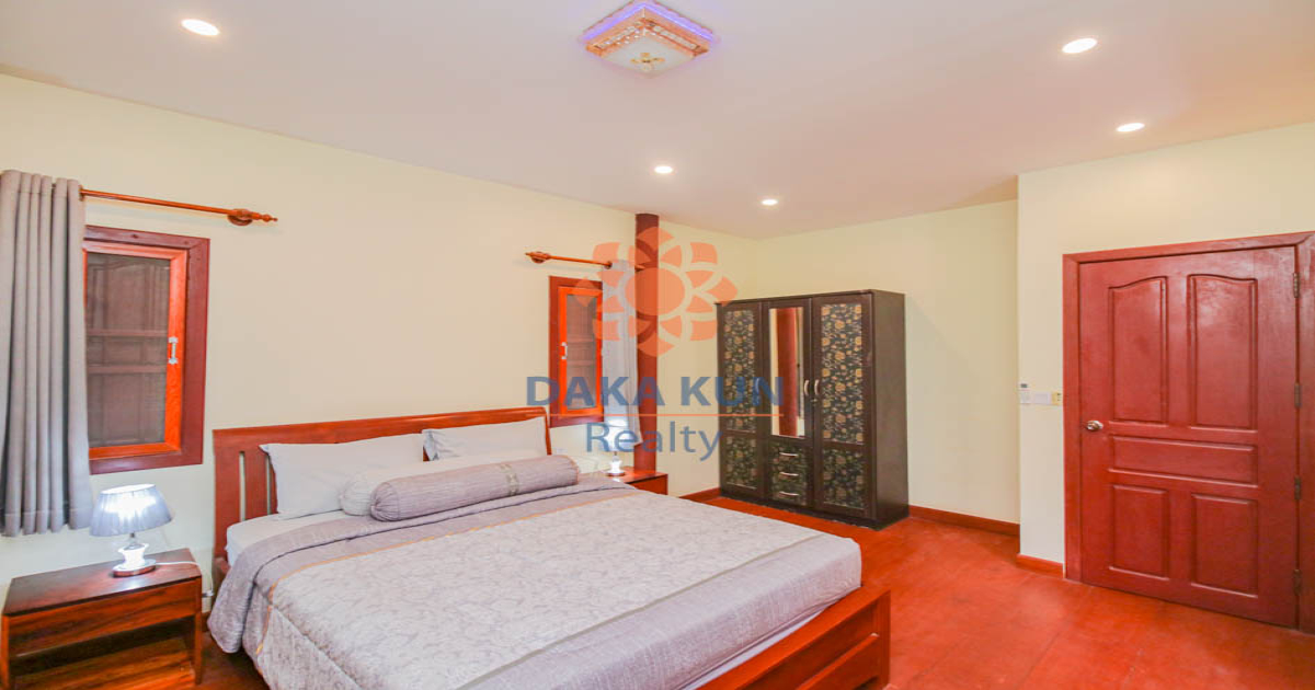 2 Bedrooms House with Swimming Pool for Rent in Siem Reap City