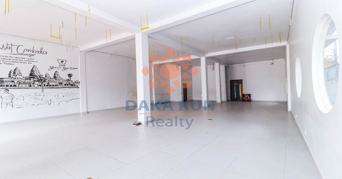 Commercial Building for Rent on National Road 6, Siem Reap city