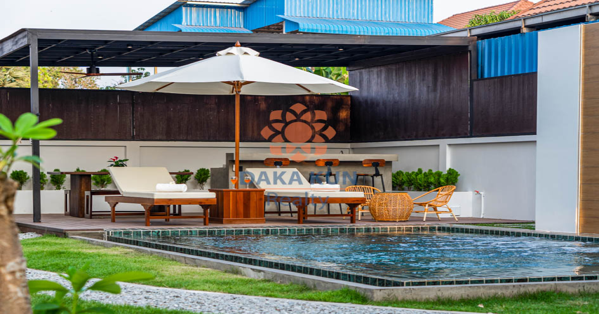 Villa with Swimming Pool for Sale in Siem Reap City, Sala Kamreuk