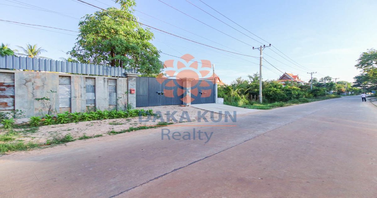 Land for Sale in Siem Reap City, Sangkat Sala Kamreuk