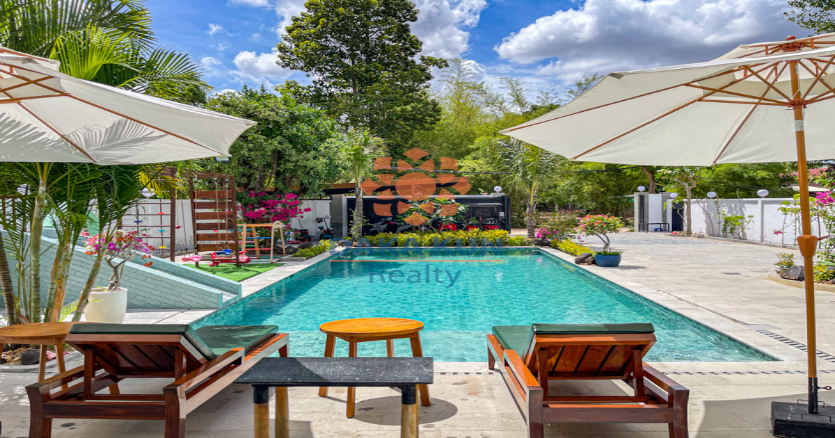 Villa with Swimming Pool for Sale in Siem Reap City, Svay Dangkum