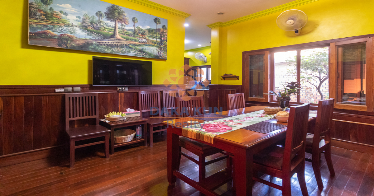 Wooden House For Sale In Siem Reap City
