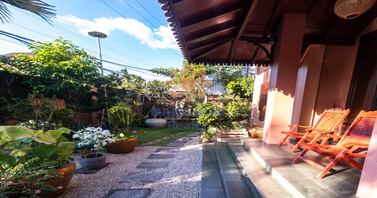 Wooden House For Sale In Siem Reap City