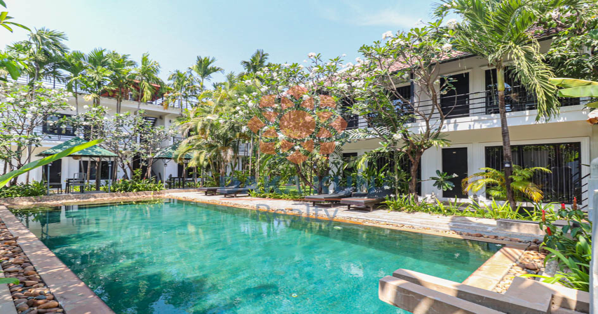 Boutique Hotel for Rent in Siem Reap City, Sangkat Svay Dangkum