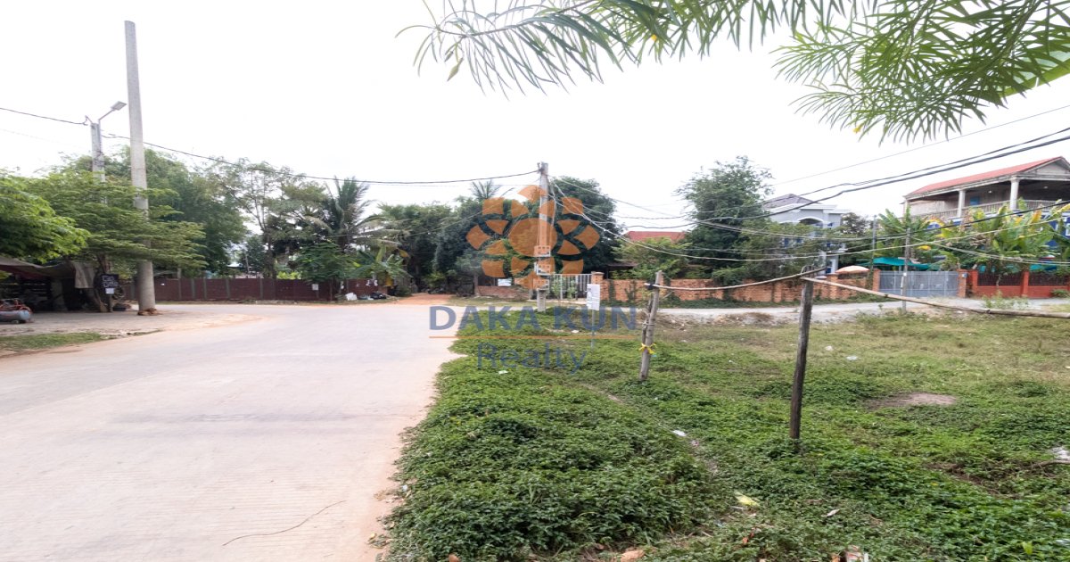 Land For Sale In Siem Reap City-Top Town