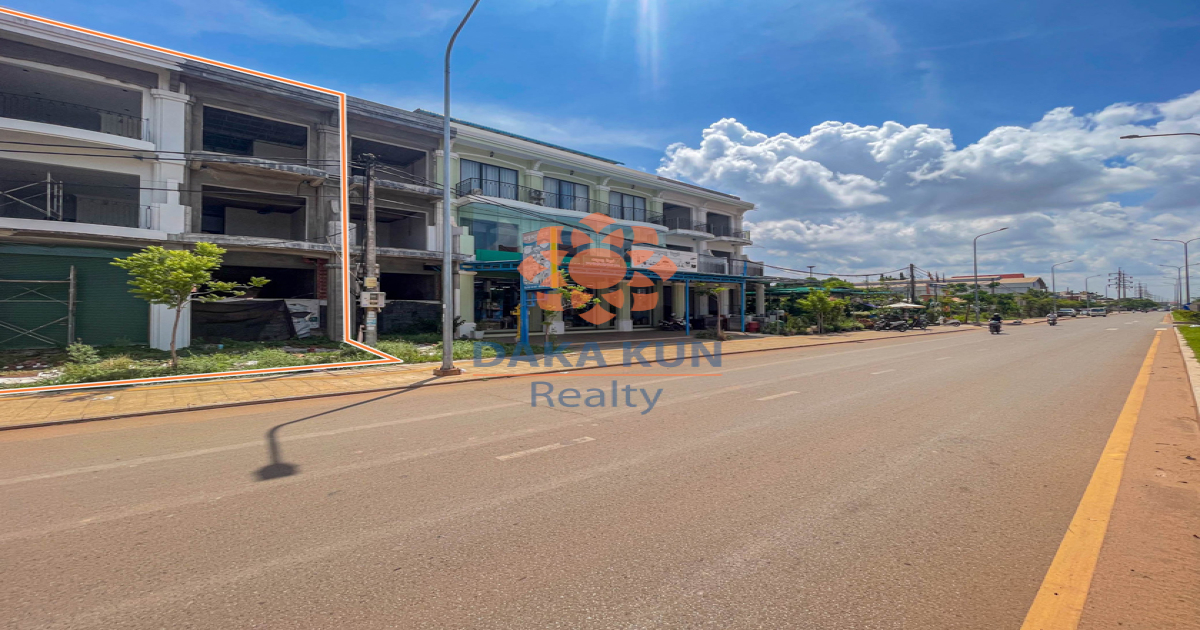 Commercial Building for Rent in Siem Reap City, on 7 Makara Road