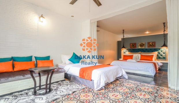 12 Bedrooms Boutique Hotel for Rent in Siem Reap-Slor Kram