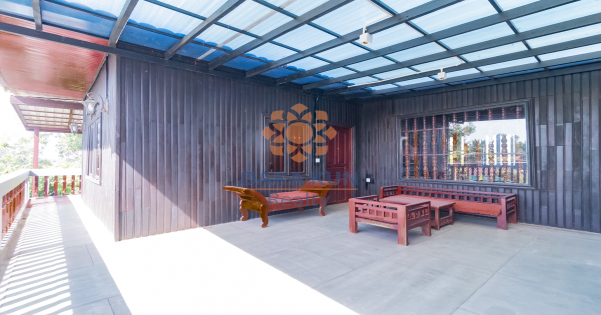 3 Bedrooms Wooden House For Rent In Siem Reap-Preah Dak